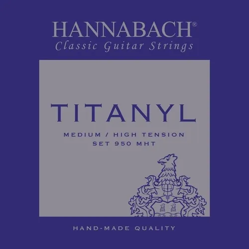 Hannabach Klassikgitarrensaiten Serie 950 Medium / High Tension Titanyl E6 (9506MHT)