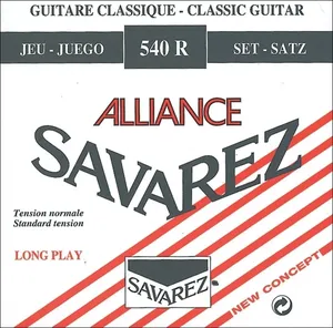 Savarez Saiten für Klassik-Gitarre Alliance HT Classic 540 Alliance HT Classic 540R Satz (540R)