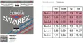 Savarez Saiten für Klassik-Gitarre Alliance Corum Alliance Corum 500ARJ Satz (500ARJ)