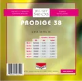Klassikgitarre-Saiten Prodige 38 1/8-3/4 Grösse 1/8-1/2 Nylon (1/8-1/2 Nylon)