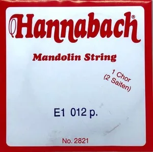 Hannabach Saiten für Mandoline E .012 (2821012)