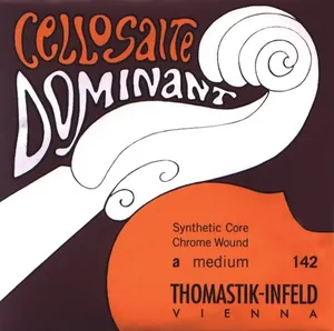 Thomastik Saiten für Cello Dominant Nylonkern Satz Mittel (147 4/4)