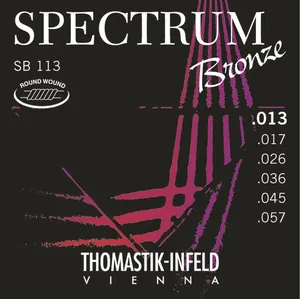 Thomastik Saiten für Akustikgitarre Spectrum Bronze Series. Nickelfrei Satz