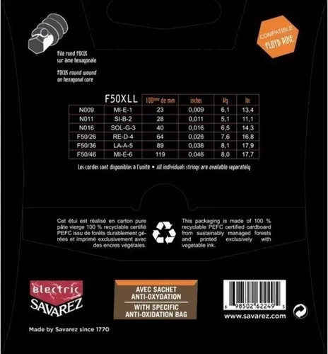 E-Gitarre-Saiten Focus  Stainless Steel .009-.046 (.009-.046)
