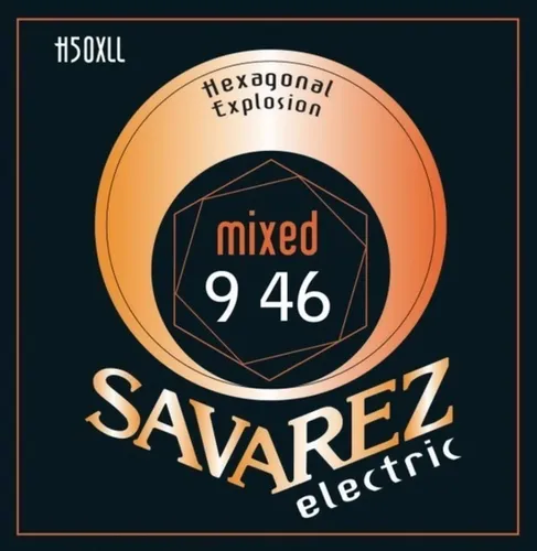 E-Gitarre-Saiten Hexagonal Explosion Nickel Mixed .009-.046 (Mixed .009-.046)