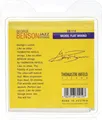 Thomastik Saiten für E-Gitarre George Benson Jazz Guitar Satz heavy flatwound (GB114)