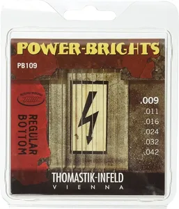 Thomastik Saiten für E-Gitarre Power Brights Series Satz 009 (PB109)