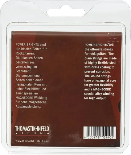Thomastik Saiten für E-Gitarre Power Brights Series Satz 009 (PB109)