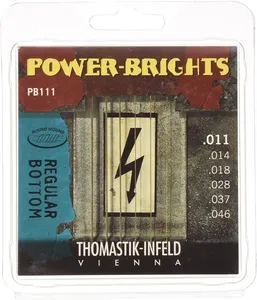 Thomastik Saiten für E-Gitarre Power Brights Series Satz 011 (PB111)