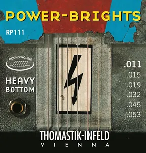 Thomastik Saiten für E-Gitarre Power Brights Series Satz 011 heavy (RP111)