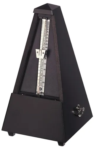 Wittner Metronom Pyramidenform Schwarz. Matt        806M
