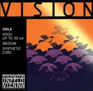 Thomastik Saiten für Viola Vision Synthetic Core Mittel (VI200)