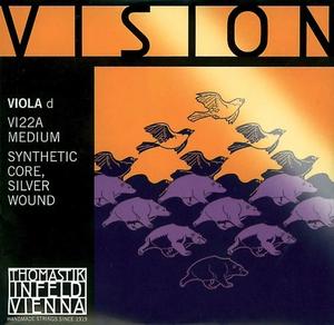 Thomastik Saiten für Viola Vision Synthetic Core Mittel A (VI21)