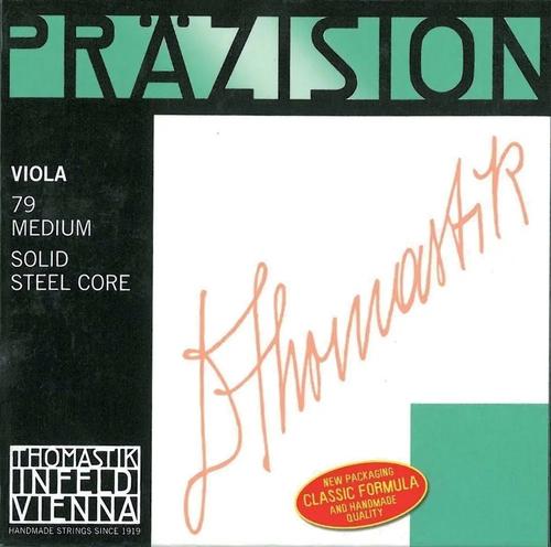 Thomastik Saiten für Viola Präzision Stahl Vollkern Mittel (79)