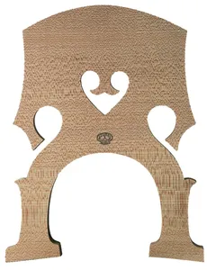 Aubert Basssteg Geigenbausteg 4/4 5-saitig (Fußbreite 154)