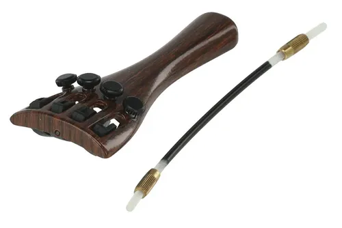 Violin Saitenhalter 1/16 Palisanderfarben (1/16 Palisanderfarben)