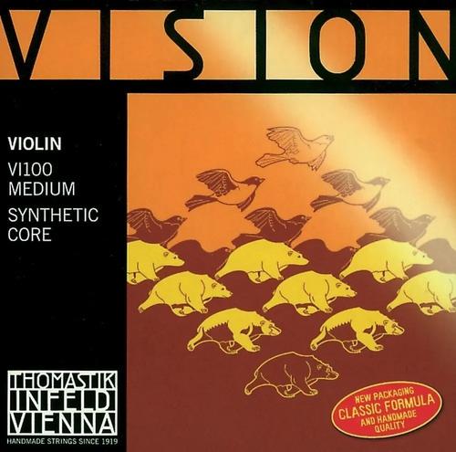 Thomastik Saiten für Violine Vision Synthetic Core Stark (VI01)
