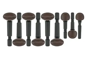 Mechanik Feinstimmwirbel  für Tar schwarz/braun (schwarz/braun)