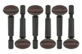 Mechanik Feinstimmwirbel  für Tar Set 6 Stück schwarz/braun (Set 6 Stück schwarz/braun)