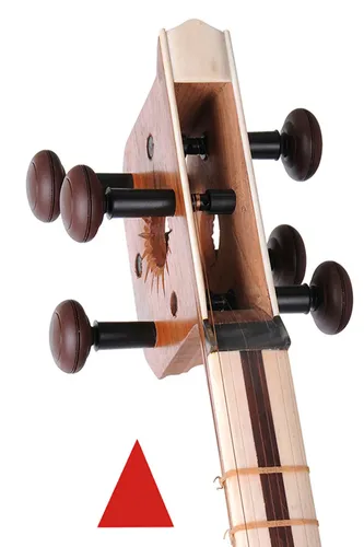 Mechanik Feinstimmwirbel  für Tar Set 6 Stück schwarz/braun (Set 6 Stück schwarz/braun)