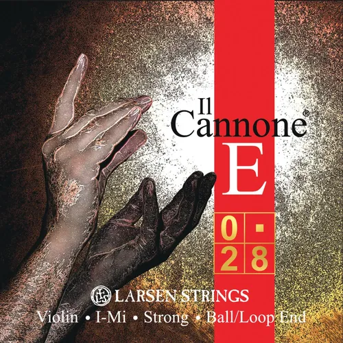 Violin-Saiten Il CANNONE E Stahl Kugel (E Stahl Kugel)
