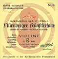 Violin-Saiten Künstler Seilkern 1/16 (1/16)