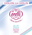 Corelli Saiten für Violine New Crystal 3/4 (3700M)
