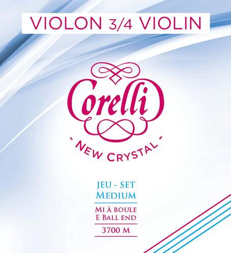 Corelli Saiten für Violine New Crystal 3/4 (3700M)