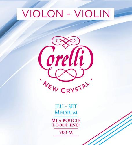 Corelli Saiten für Violine New Crystal 4/4 Medium (700M)